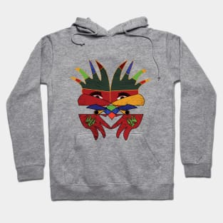 geometric illustration of coronavirus Hoodie